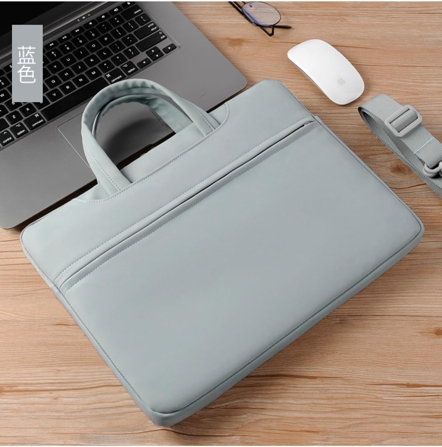 Detalle 2 de Multifunctional Laptop Messenger Bag 13 14 Inch
