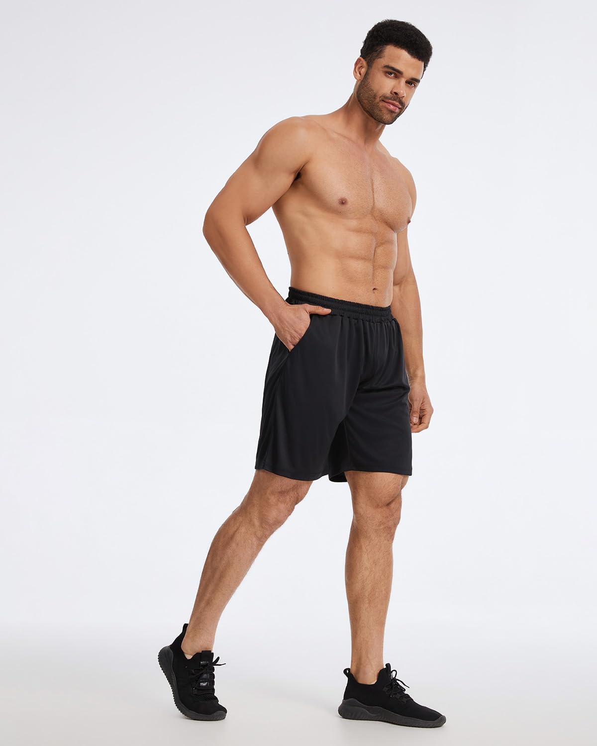 Thumbnail 1 de Mexholin 5 Pack Men's Running Shorts: Soft, Breathable Quick-Dry Gym Shorts with Pockets