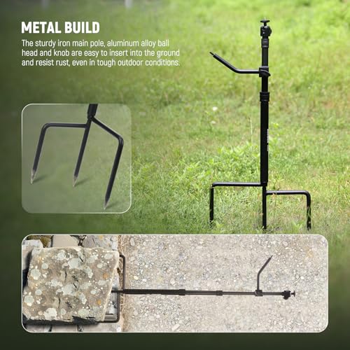 Detalle de Support NEEWER caméra de chasse 360° ⚙