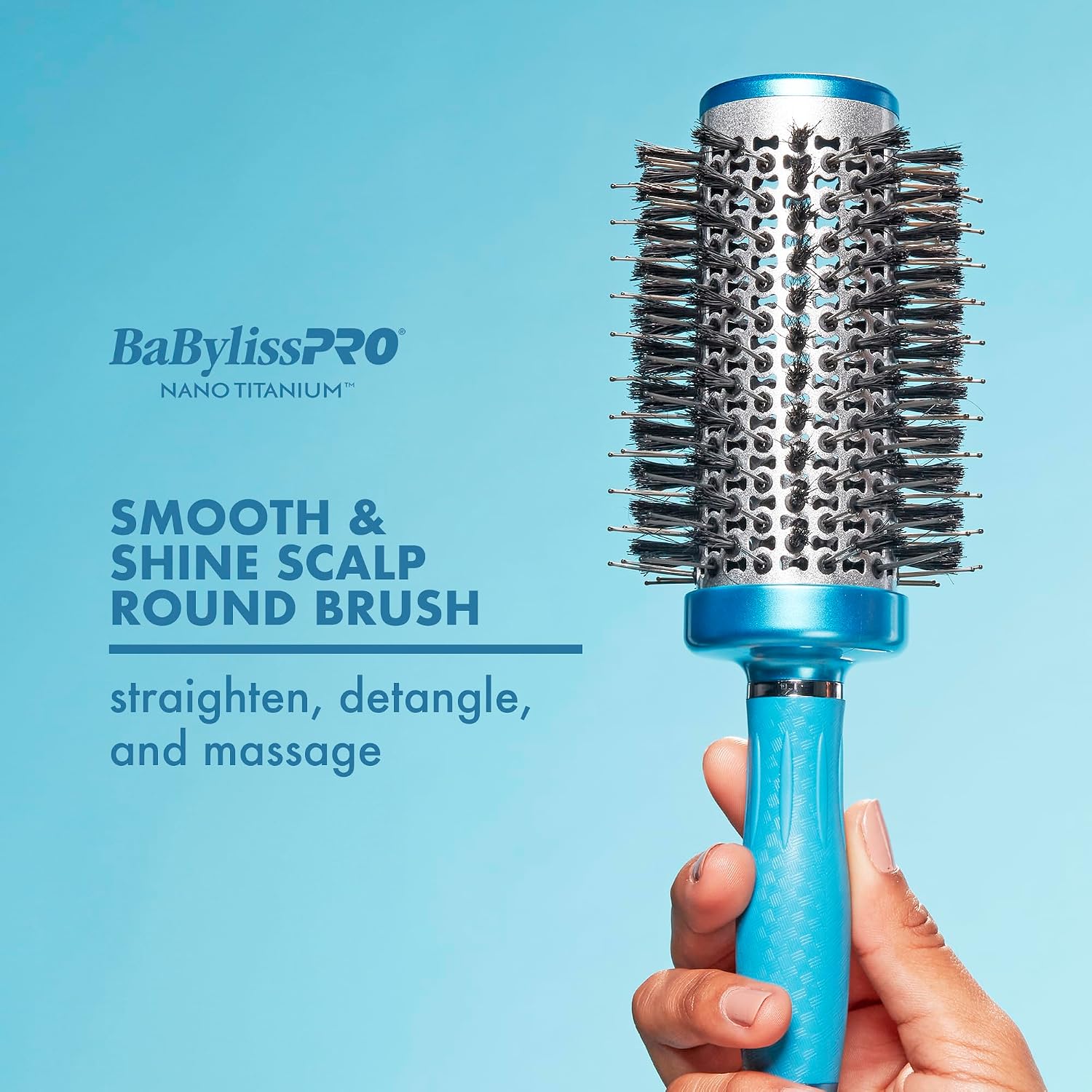 Detalle de BaBylissPRO Round Hair Brush, Nano Titanium
