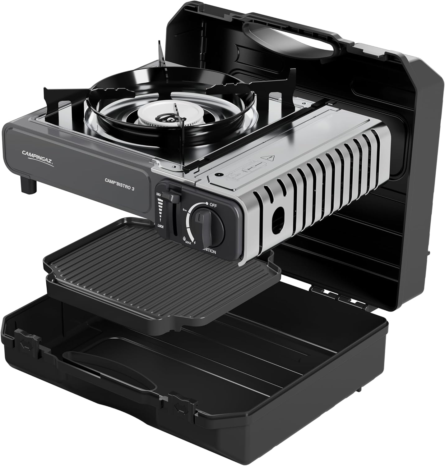 Thumbnail 3 de Campingaz Camp Bistro Stove: 1 Burner, 2200 W, Compact Outdoor Cooker with Carry Case