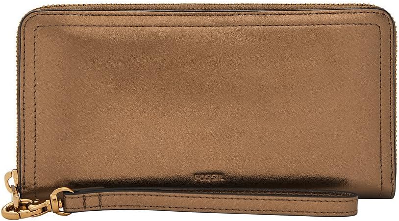 Thumbnail 6 de Fossil Logan Clutch Donna, borsa gialla con zip