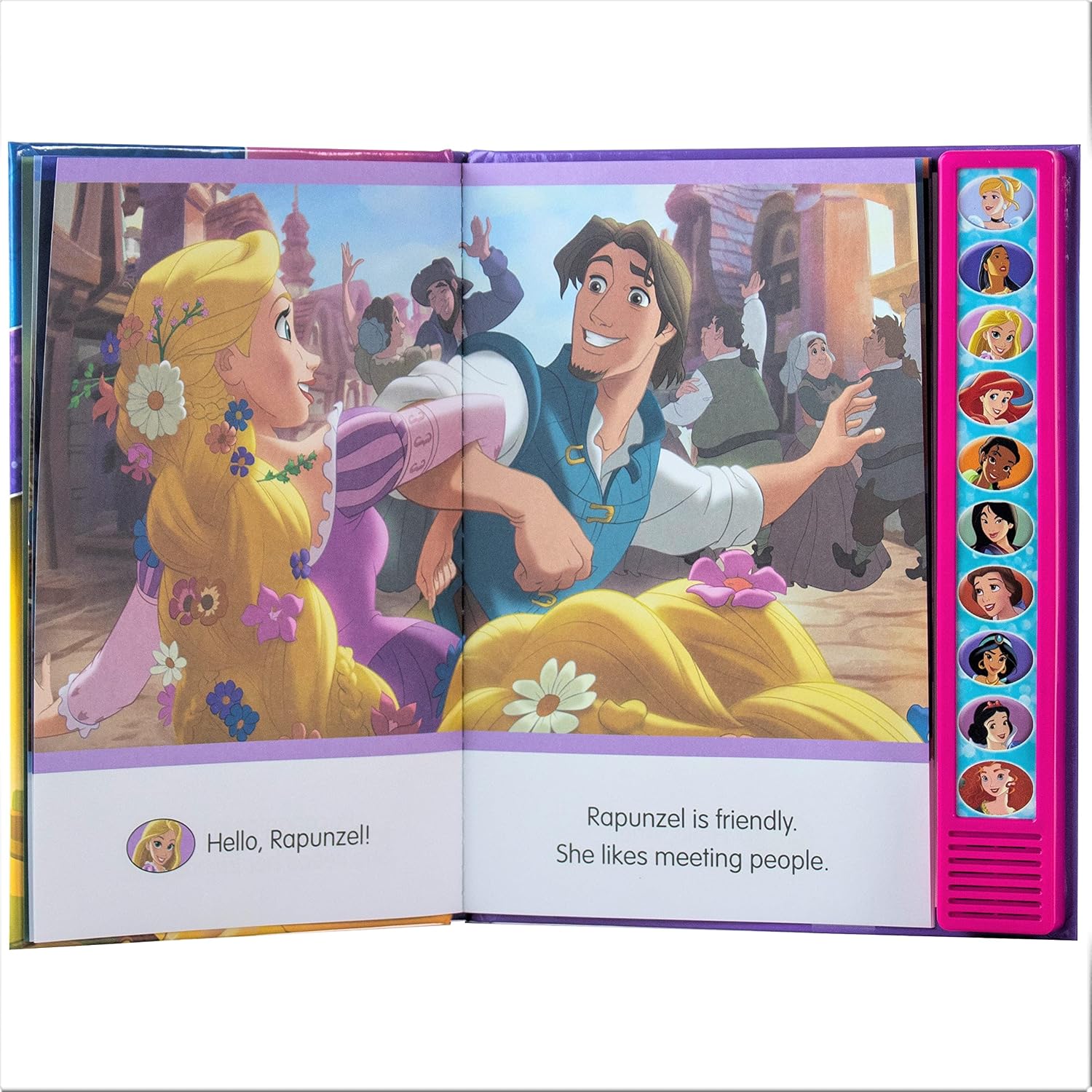 Detalle de Disney Princess I'm Ready to Read Princess Friends Sound Book