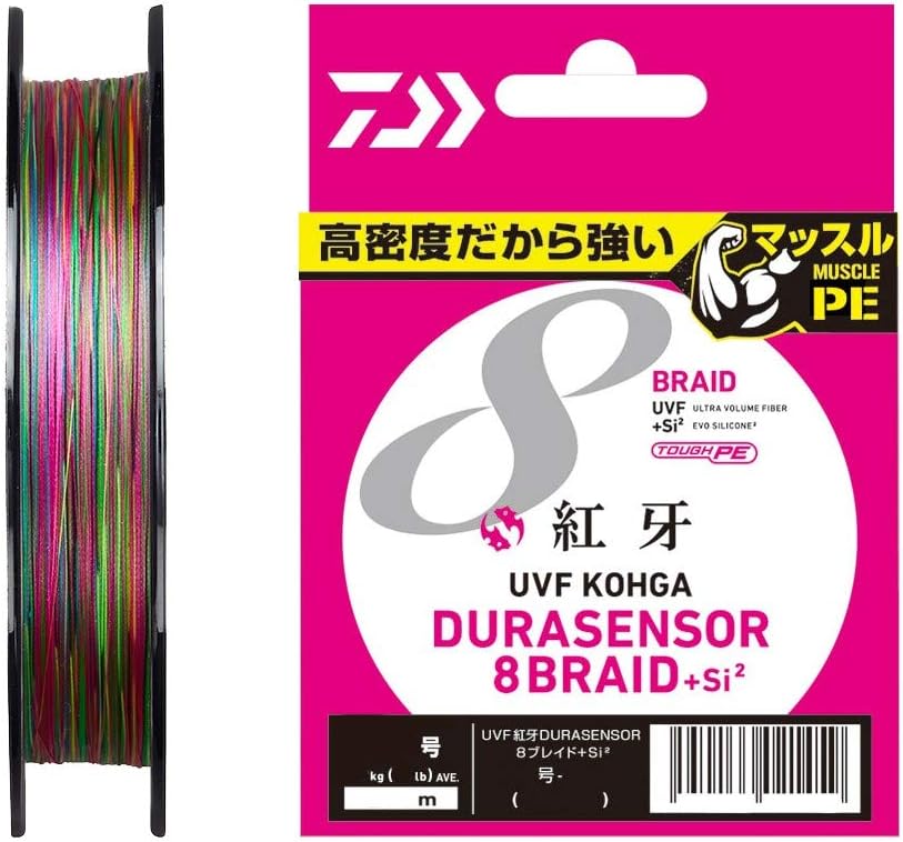 Detalle de ダイワ UVF紅牙デュラセンサーX8+Si2 PEライン 0.6号・200m、5カラー