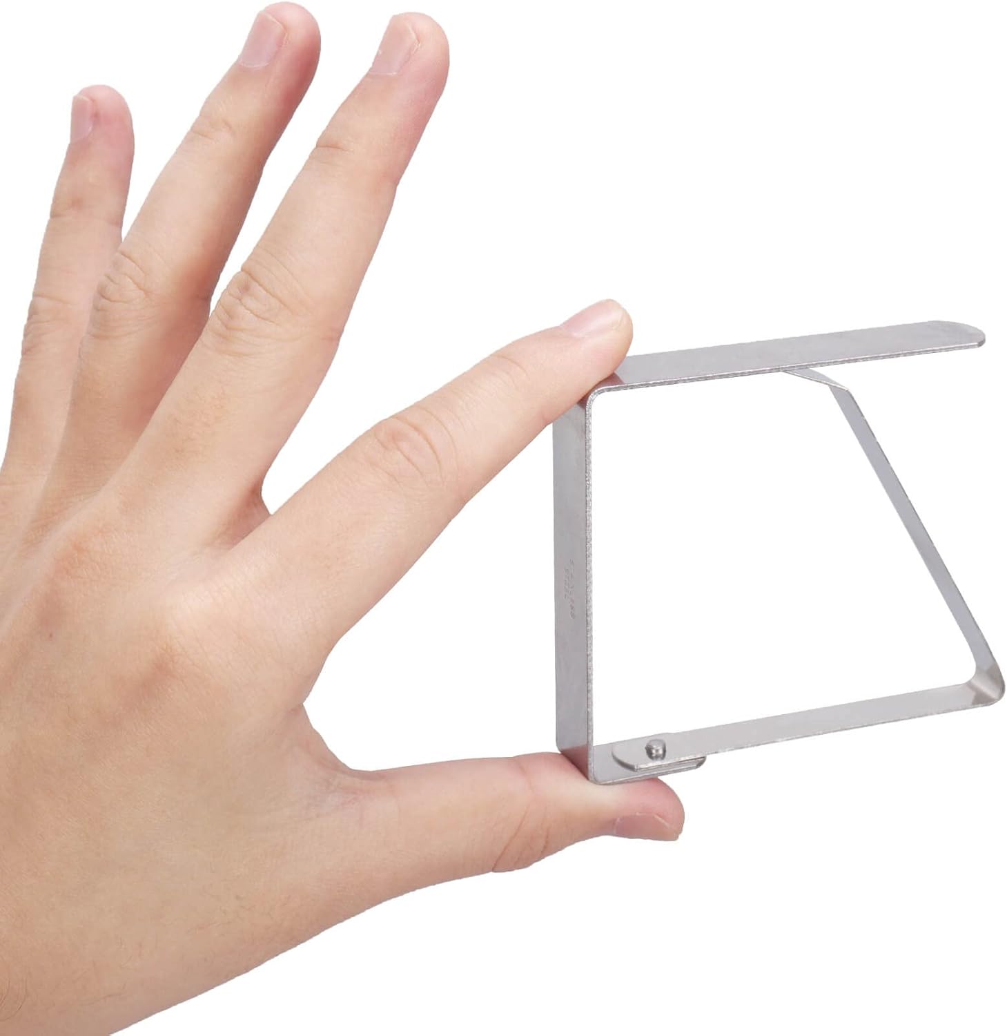 Thumbnail 6 de Blooven Large Tablecloth Clips 4 Pack: Stainless Steel Table Cover Clamps for Thick Tables
