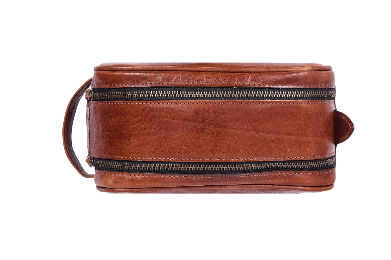 Detalle 2 de Aaron Leather Goods Dopp Kit with Waterproof Lining