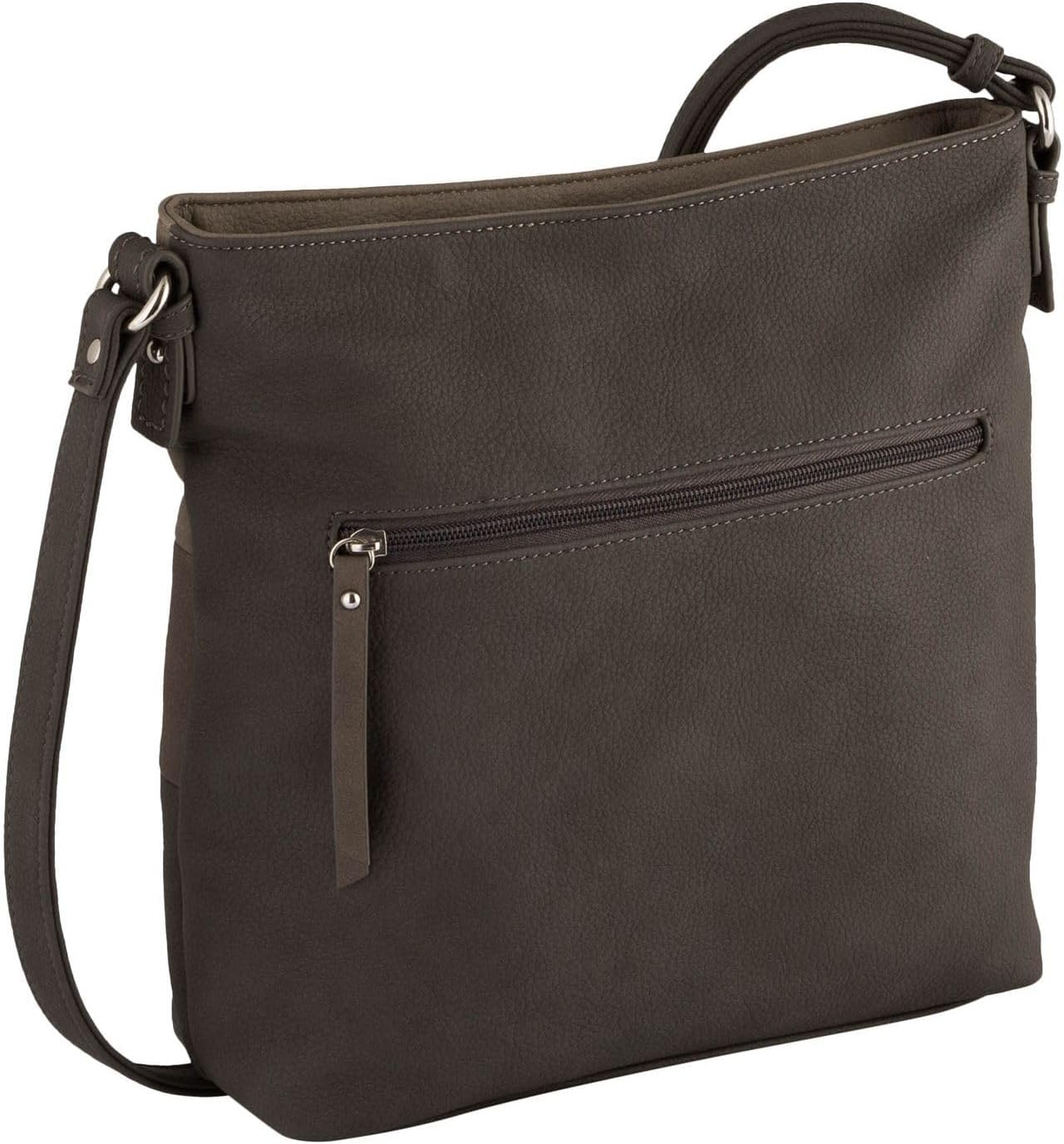Thumbnail 1 de TOM TAILOR Ellen Damen Umhängetasche Crossbody Groß Grau