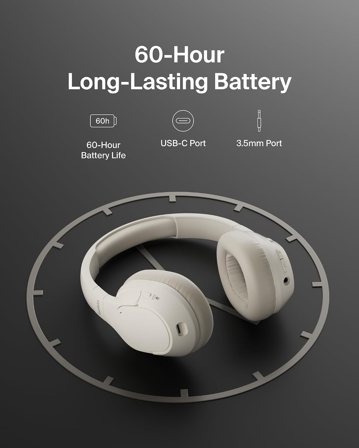 Thumbnail 4 de Belkin SoundForm Isolate Headphones