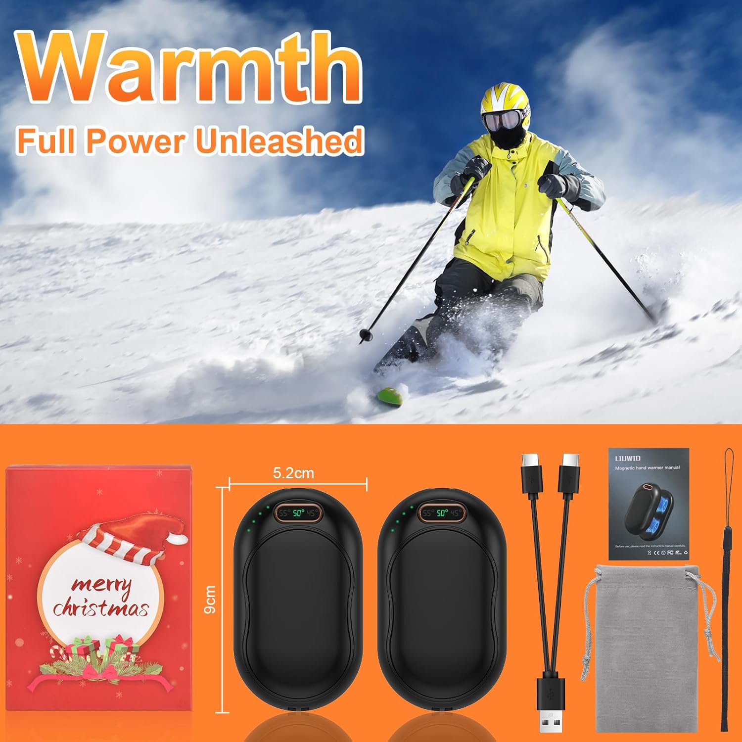 Thumbnail 6 de Scaldamani Ricaricabile 5000mAh 🧤