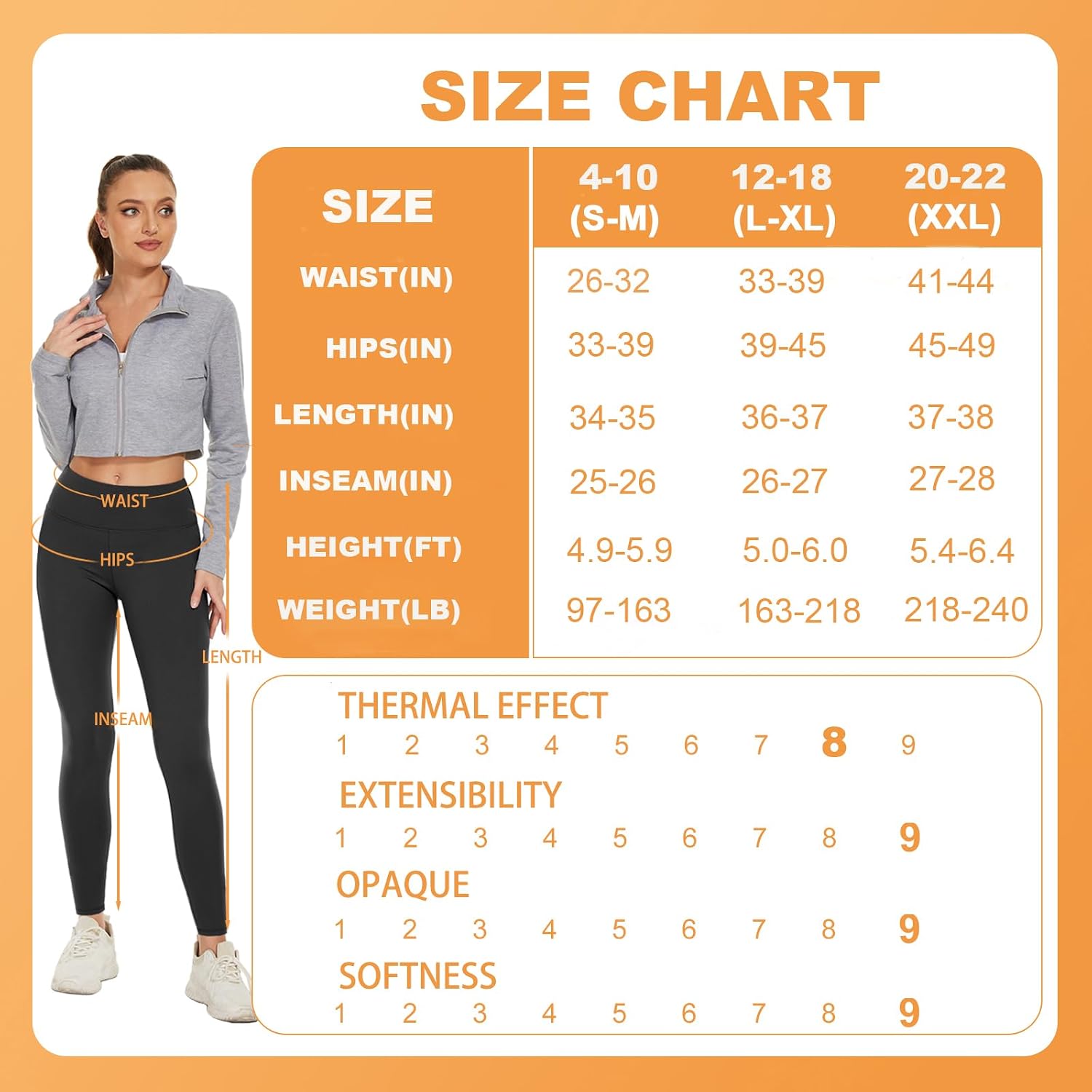 Thumbnail 5 de DDOBB Thermal Leggings High Waist fleece-lined leggings 🏃♀