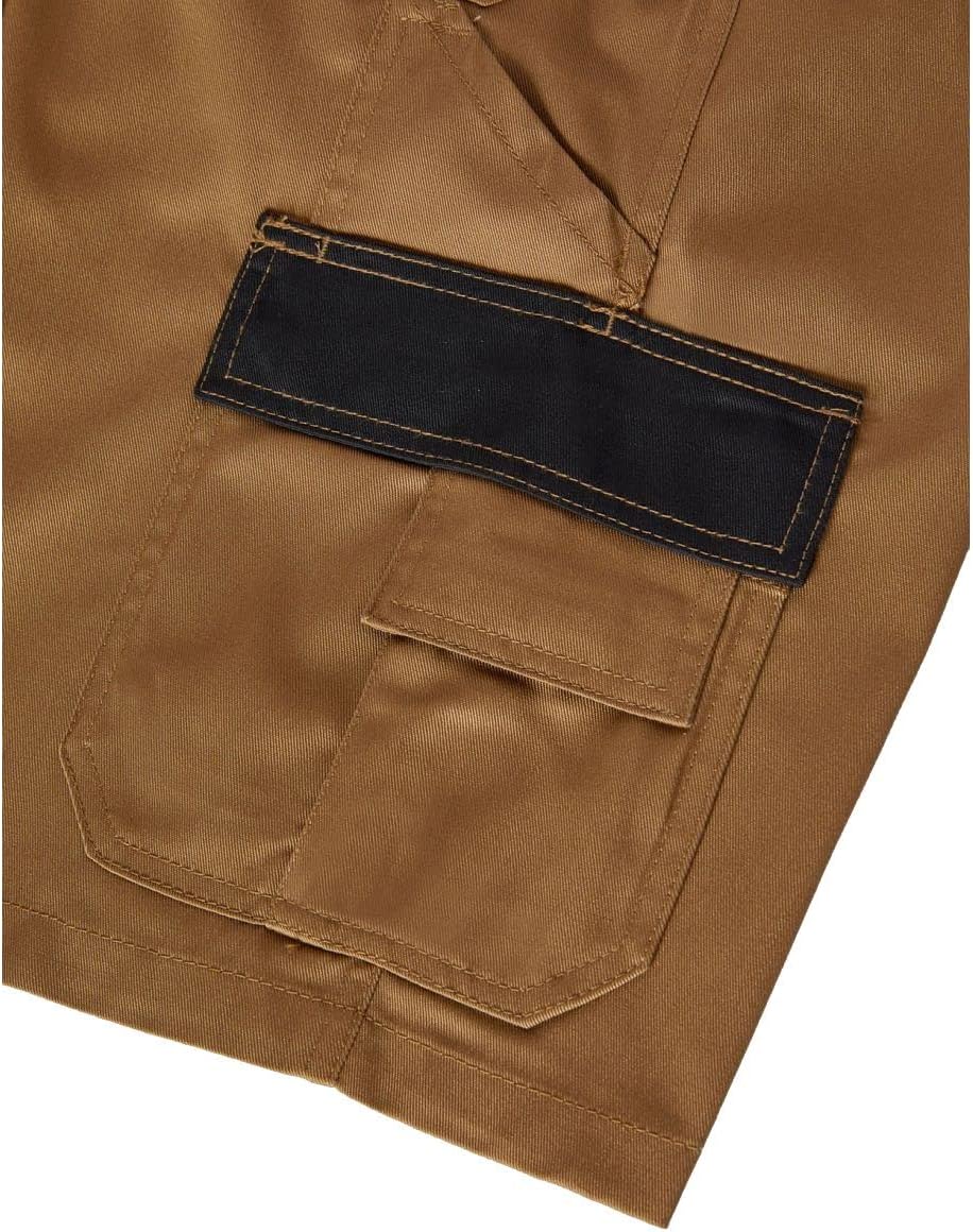 Thumbnail 6 de Dickies Everyday Pro-shorts för herr, khaki/svart, 6 fickor, storlek 34