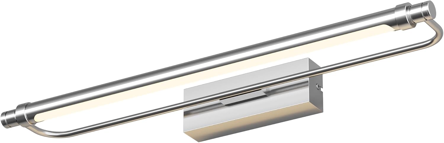 Thumbnail 6 de Pasoar LED Spiegelleuchte Bad 60cm 18W IP44 – 1320 lm, 4000K, 180° Drehbar, Chrom