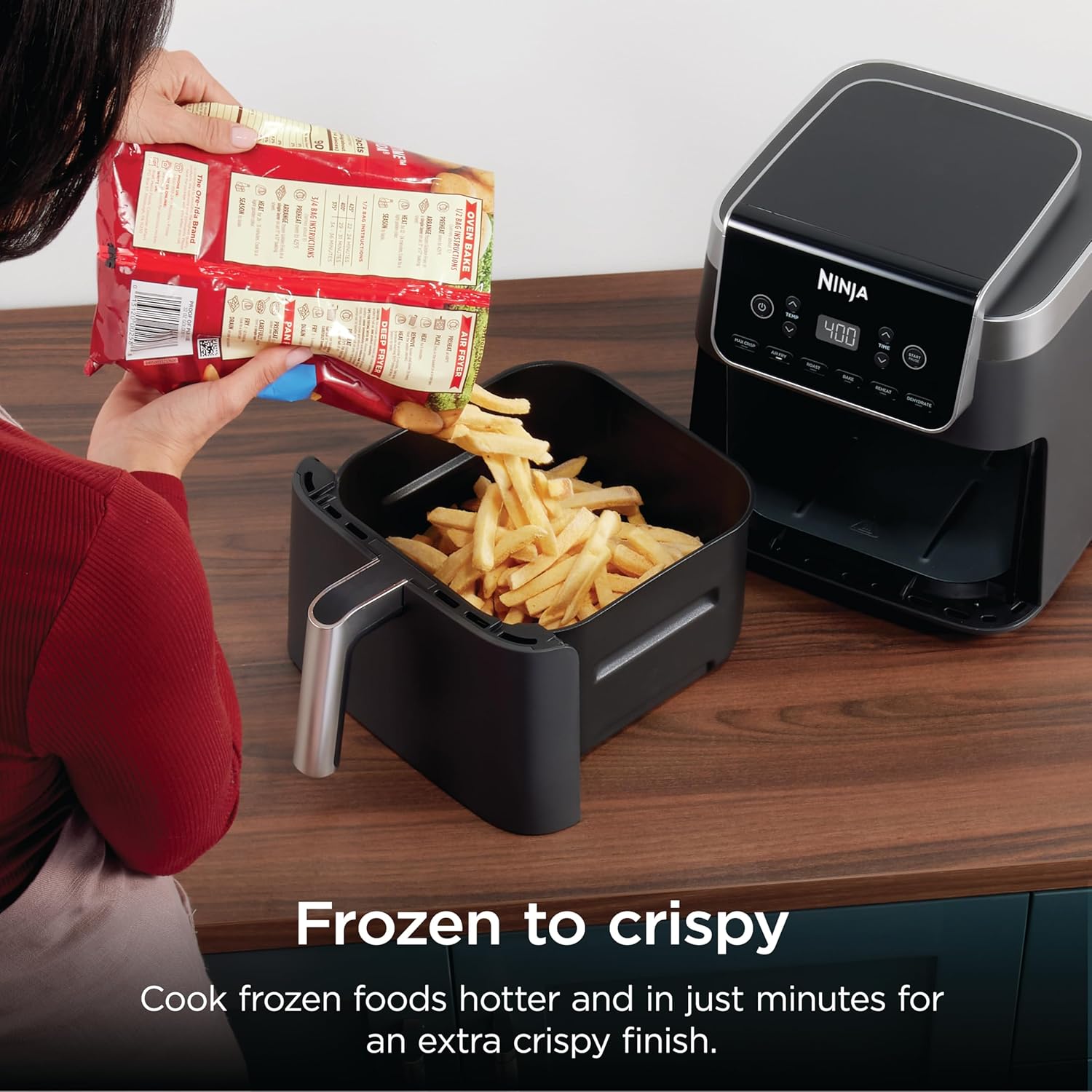 Thumbnail 4 de Ninja AF181 Max Crisp Air Fryer Pro XL, 6.5-qt Capacity (6-in-1) for Wings, Fries, Baking & Dehydrating