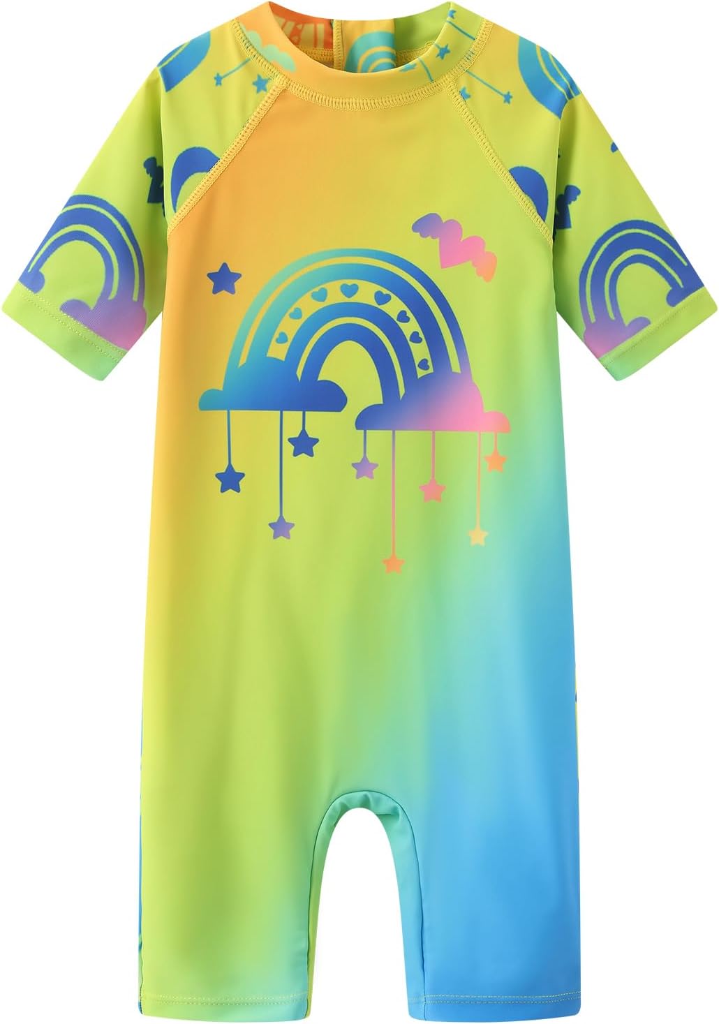 Thumbnail 4 de Aisyee baby boy short-sleeve swimsuit rash guard one-piece (3 months–5 years)