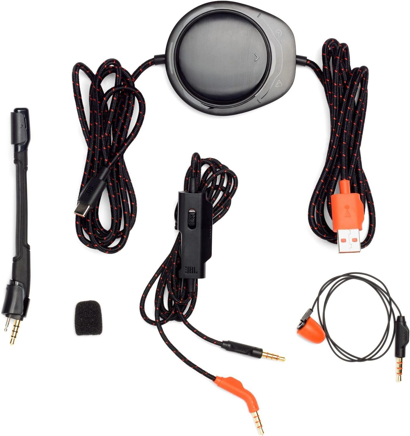 Thumbnail 4 de JBL Quantum ONE Gaming-Headset (Over-Ear, kabelgebunden) mit QuantumSphere 360, ANC und abnehmbarem Boom-Mikrofon – Schwarz