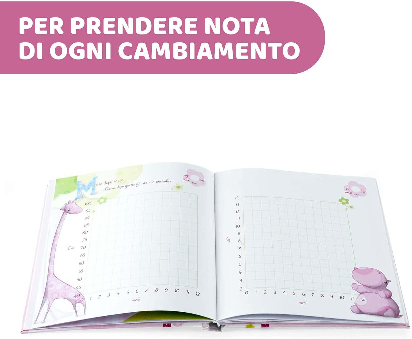 Detalle 2 de Chicco Libro Nascita album ricordi 27,5x25x3 cm