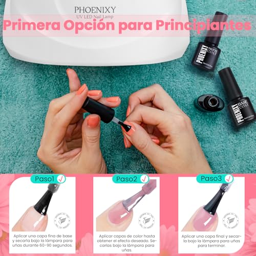Thumbnail 6 de Phoenixy 162 Esmaltes Semipermanentes Kit 🖌