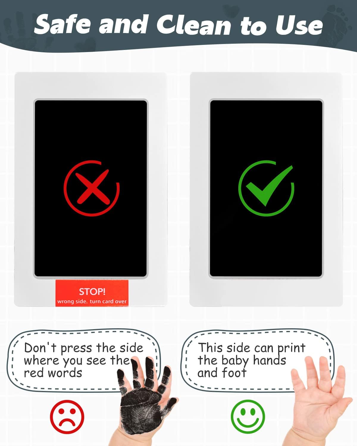 Thumbnail 4 de Baby Footprint Kit & Handprint Kit