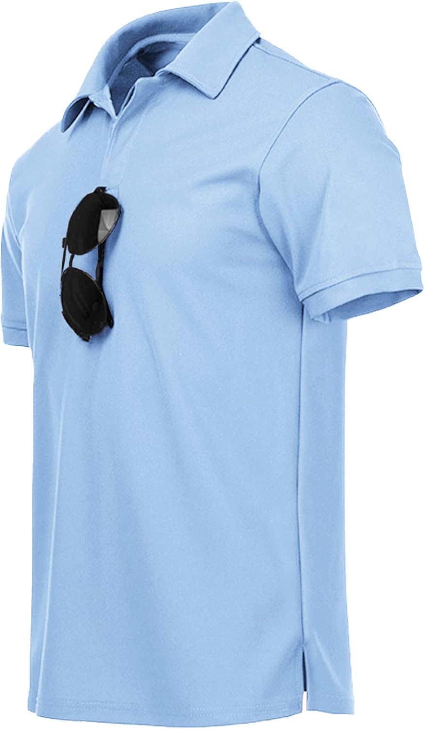 Thumbnail 2 de geeksport Herren Poloshirt Kurzarm – atmungsaktives Funktionspolo mit Stretch und praktischen Taschen