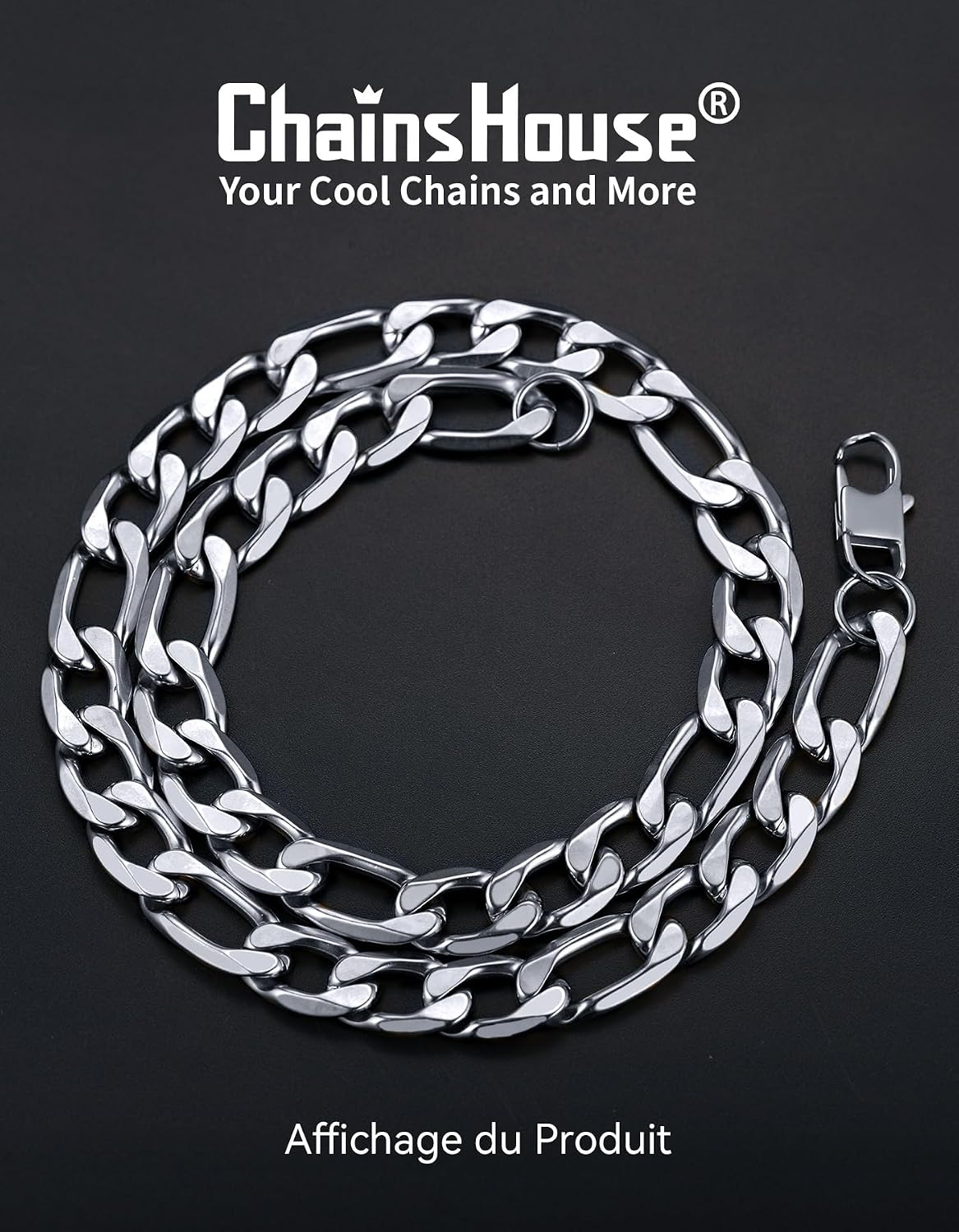 Thumbnail 6 de ChainsHouse Chaine Figaro 13mm 61cm
