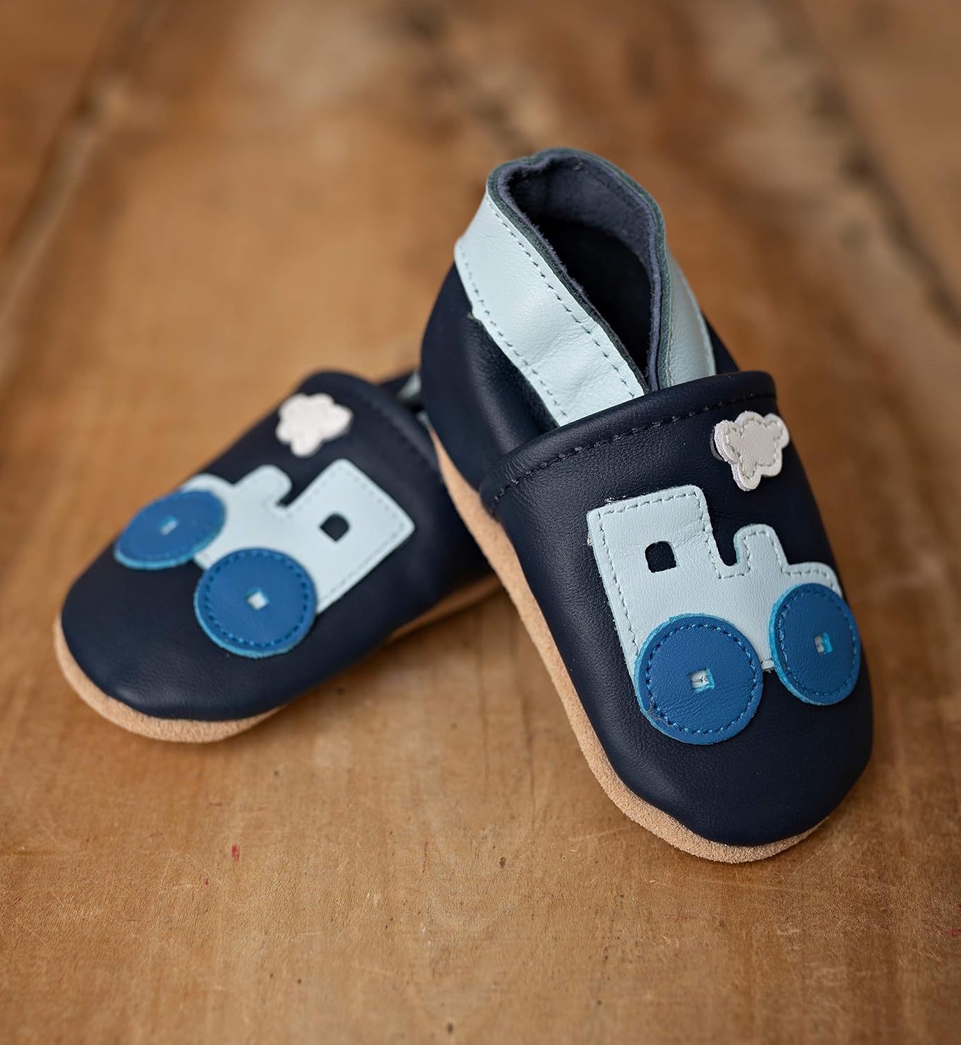 Detalle 2 de ENGEL + PIRATEN Krabbelschuhe Leder bis 4 Jahre