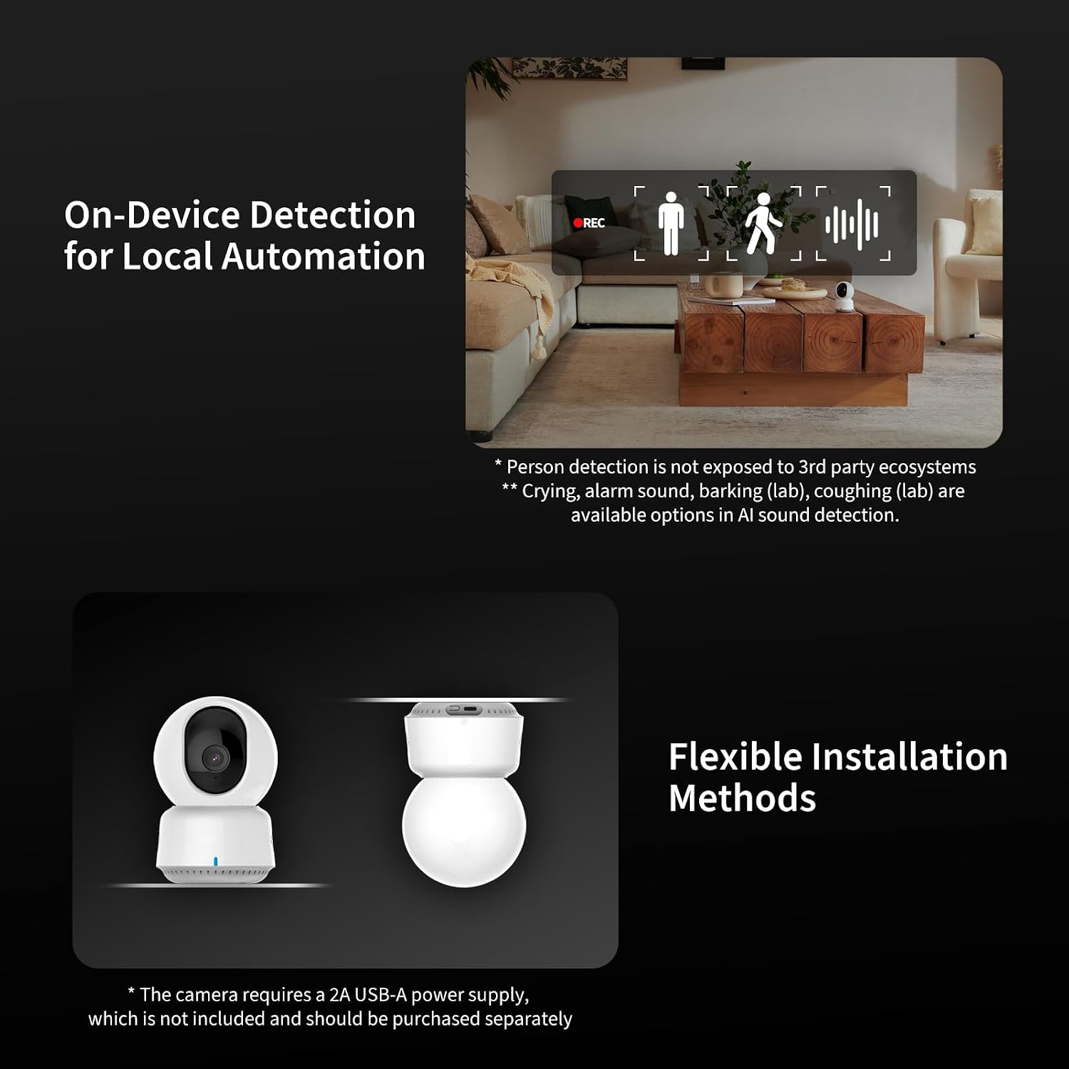 Thumbnail 6 de Aqara E1 2K Pan & Tilt indoor camera