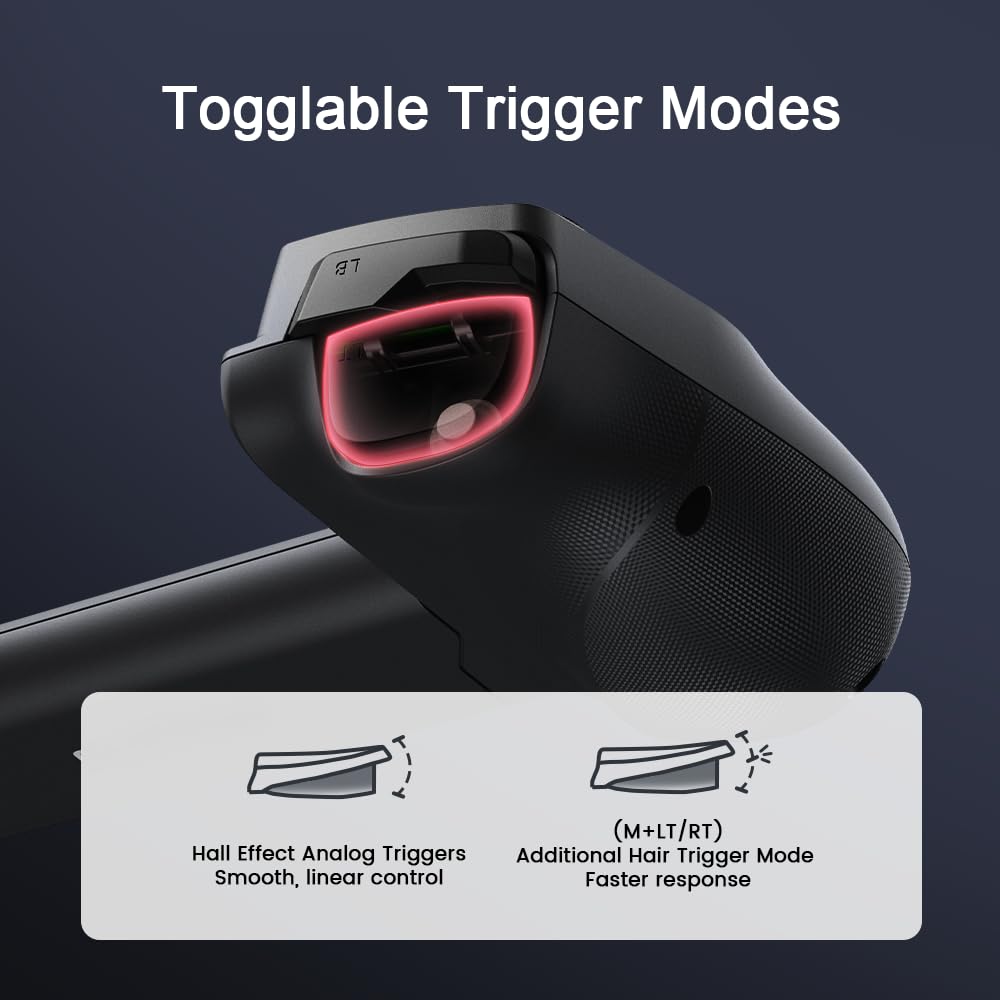 Detalle de GameSir X5s Bluetooth Phone Controller with Hall Effect Sticks and Triggers