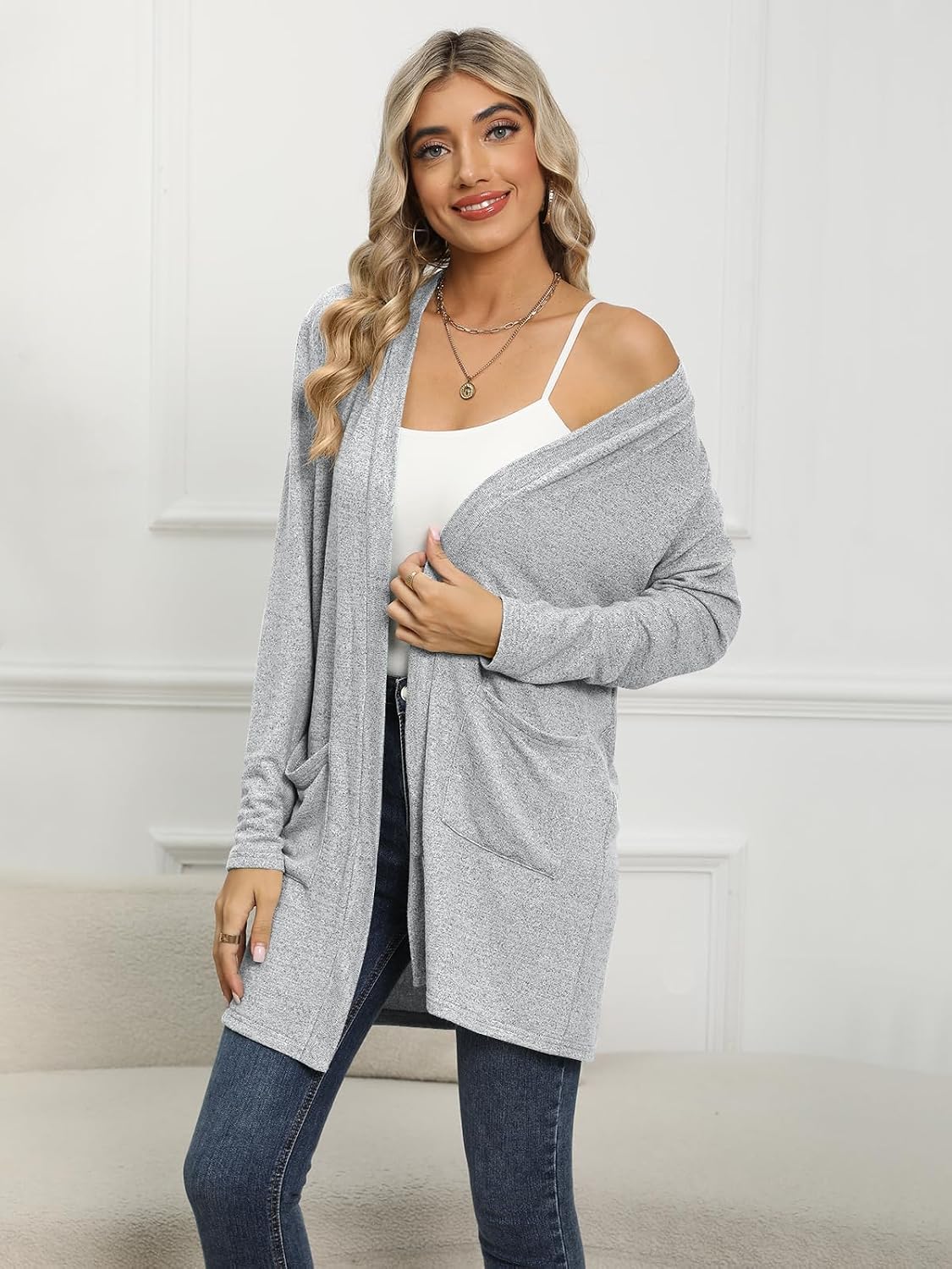 Thumbnail 2 de DB MOON Women’s 2026 Fall Long Cardigan