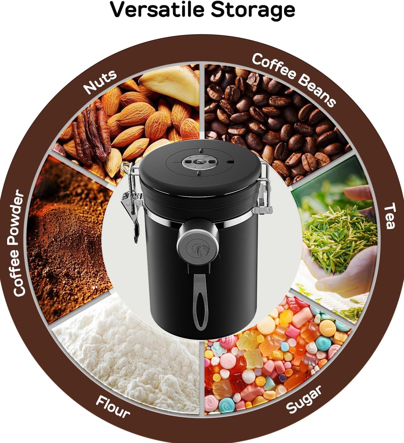 Thumbnail 4 de Coffee Gator Kaffeedose Edelstahl