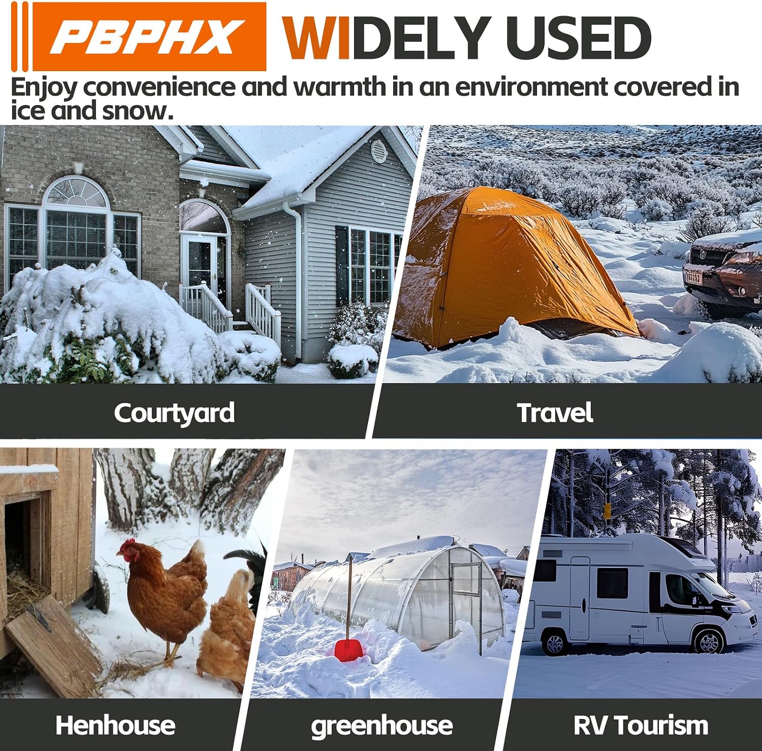 Thumbnail 2 de Heated RV Water Hose, 50 ft