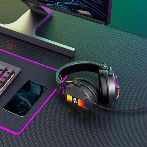 Thumbnail 6 de Redragon H375 casque gaming RGB USB noir