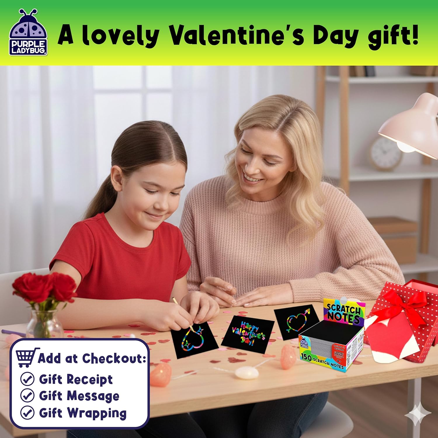 Thumbnail 1 de Scratch Art Mini Notes 150 Pack 🎨