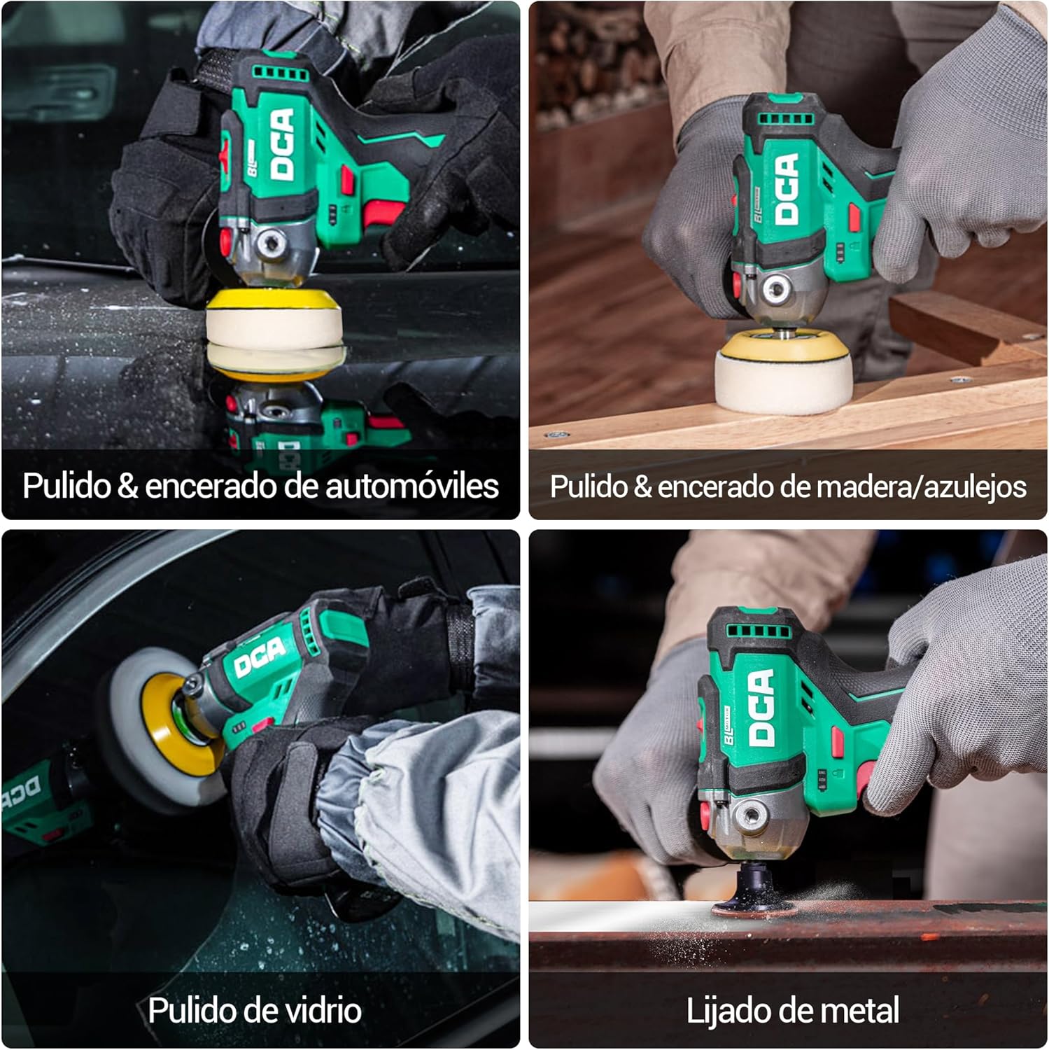 Thumbnail 6 de DCA Mini Pulidora Coche 12V 75mm