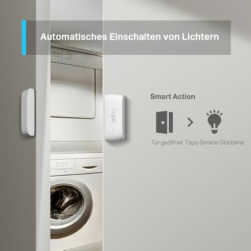 Detalle de Tapo T110 Smart-Kontakt-Sensor für Fenster und Türen