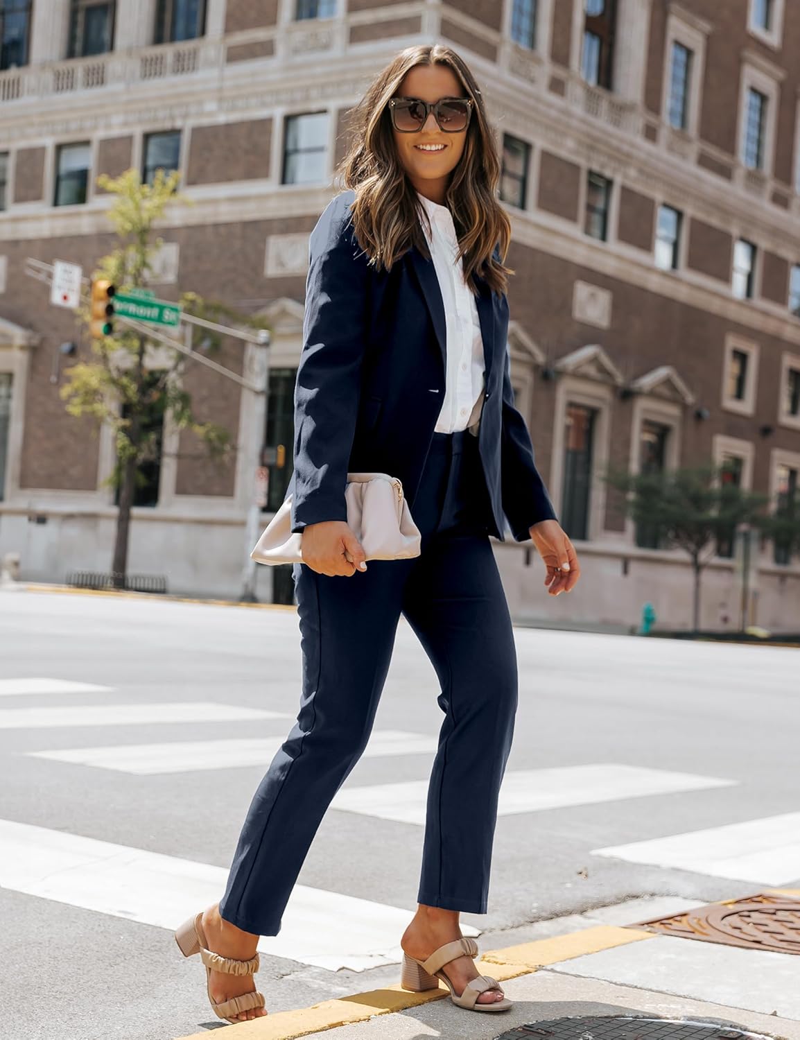 Thumbnail 5 de luvamia Two-Piece Blazer and Pants suit