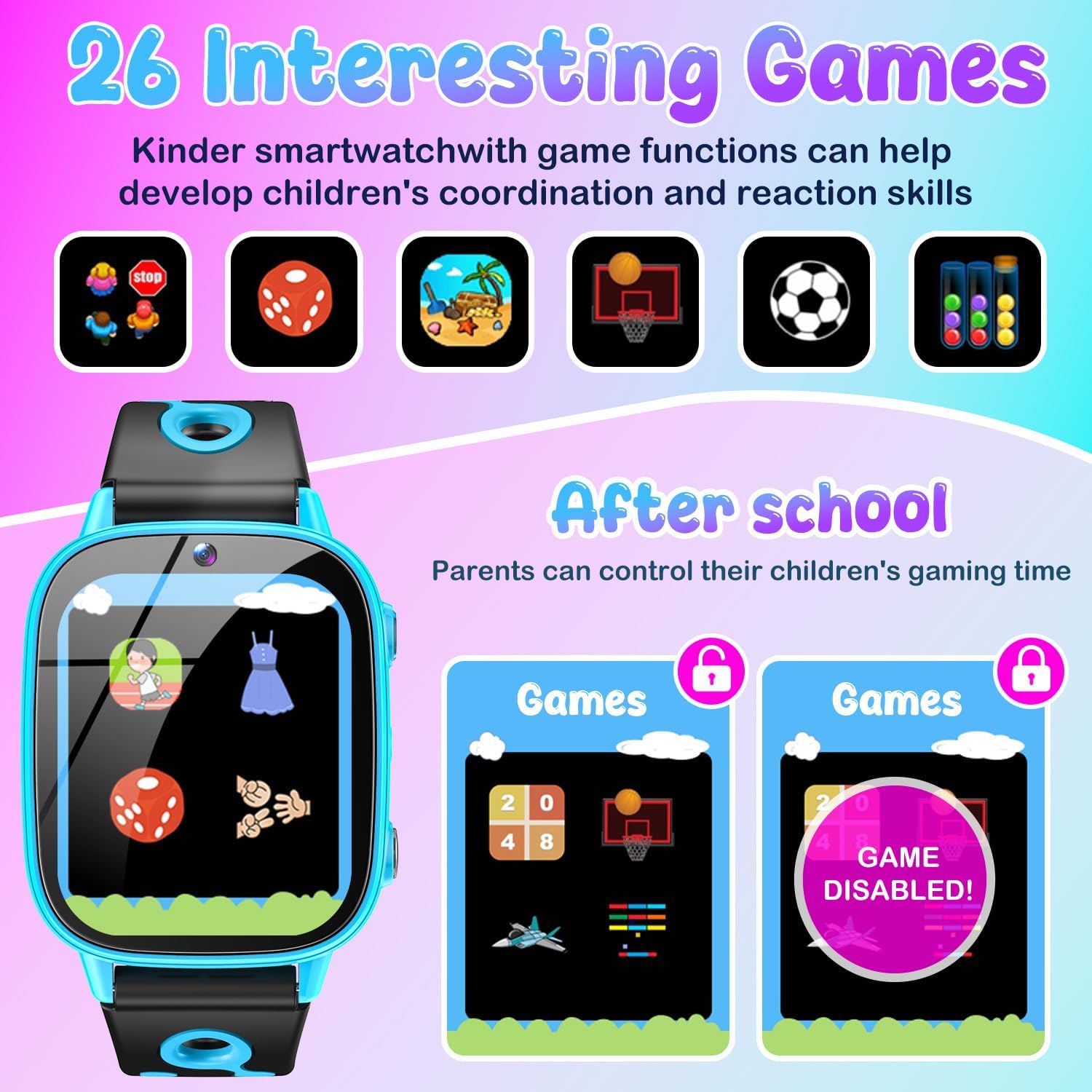 Detalle de Smartwatch bambina con fotocamera 1,8