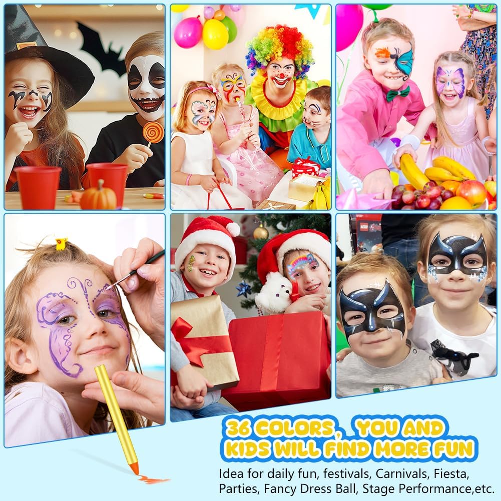 Thumbnail 6 de Beugo Body Painting 36 colori trucco 🎨