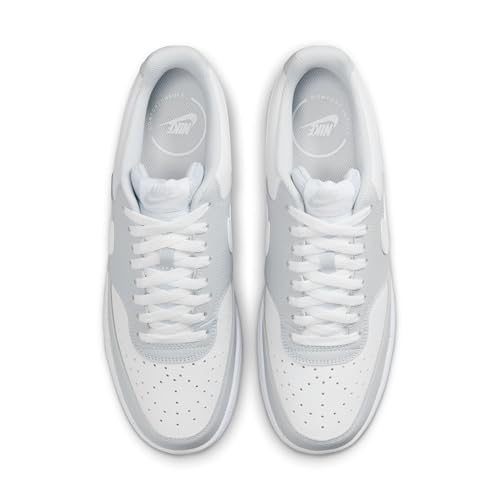Detalle de Nike Court Vision Low HM9862-002 (Pure Platinum/White) – talla EU 43
