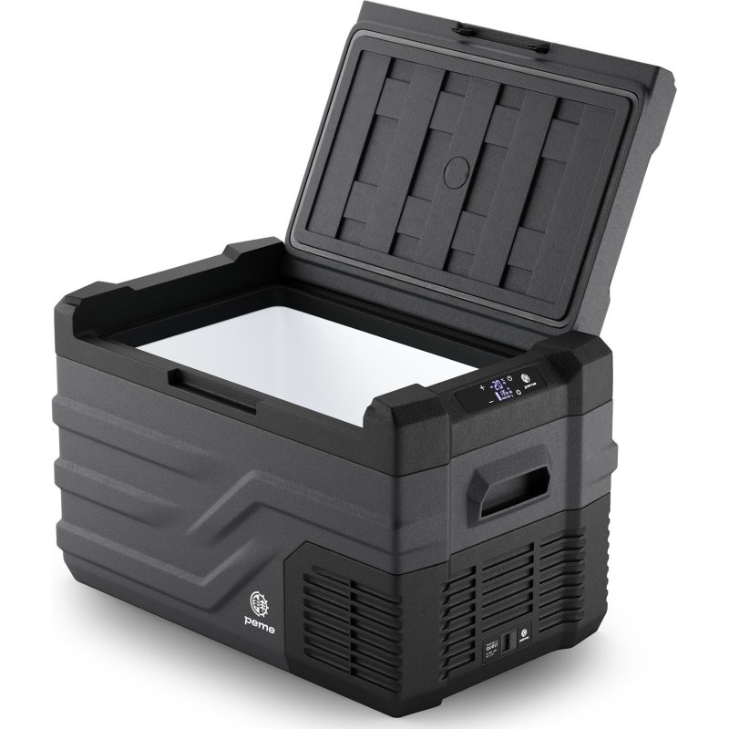 Detalle de Peme Quest 30: Nevera portátil con compresor 26,8 l en negro