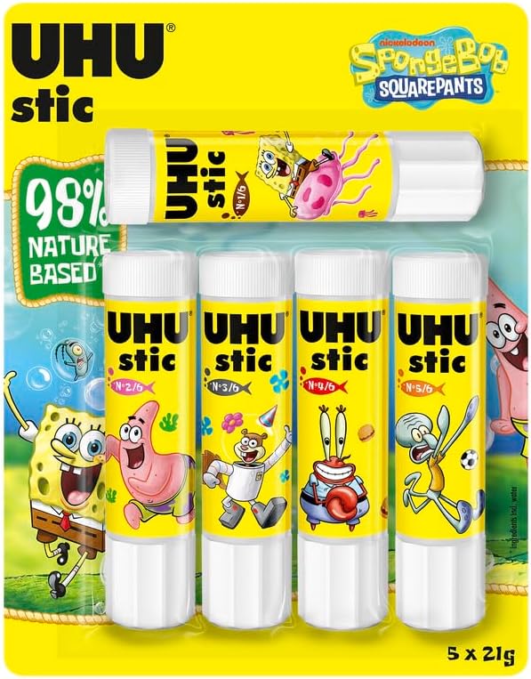 Thumbnail 4 de UHU Stic - Bâton de Colle Sans Solvants, Lot de 12 sticks de 21 g