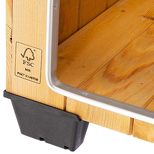 Thumbnail 4 de Ferplast BAITA 80 caseta exterior para perros 102×70×65,5 cm