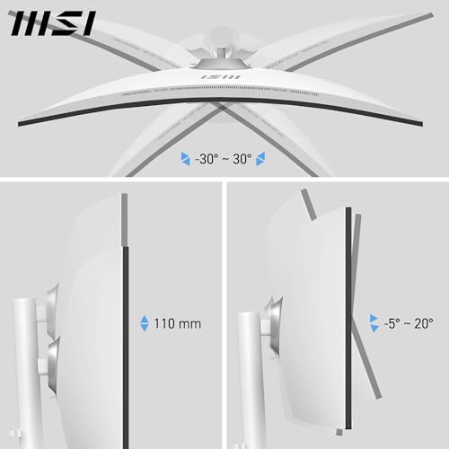 Thumbnail 5 de MSI Modern MD342CQPW 34-inch UWQHD curved monitor
