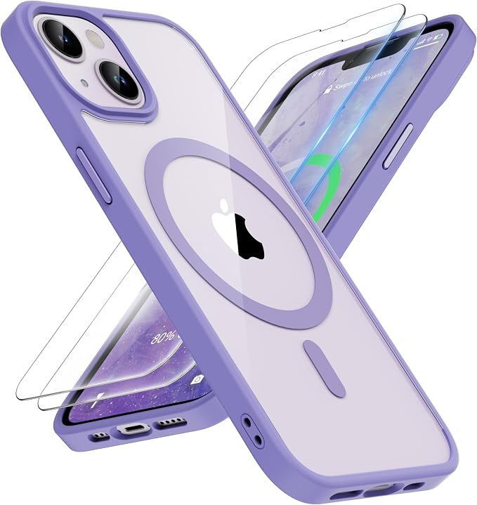 Detalle de ORETECH Magnética iPhone 13/14 con Protector y MagSafe