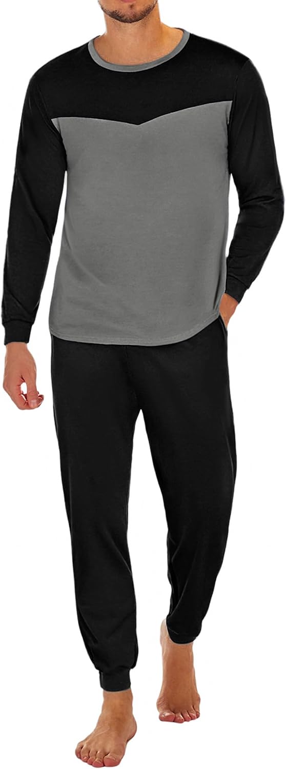 Detalle 2 de Marvmys Pyjama Homme Long Coton S-XXL ⚙