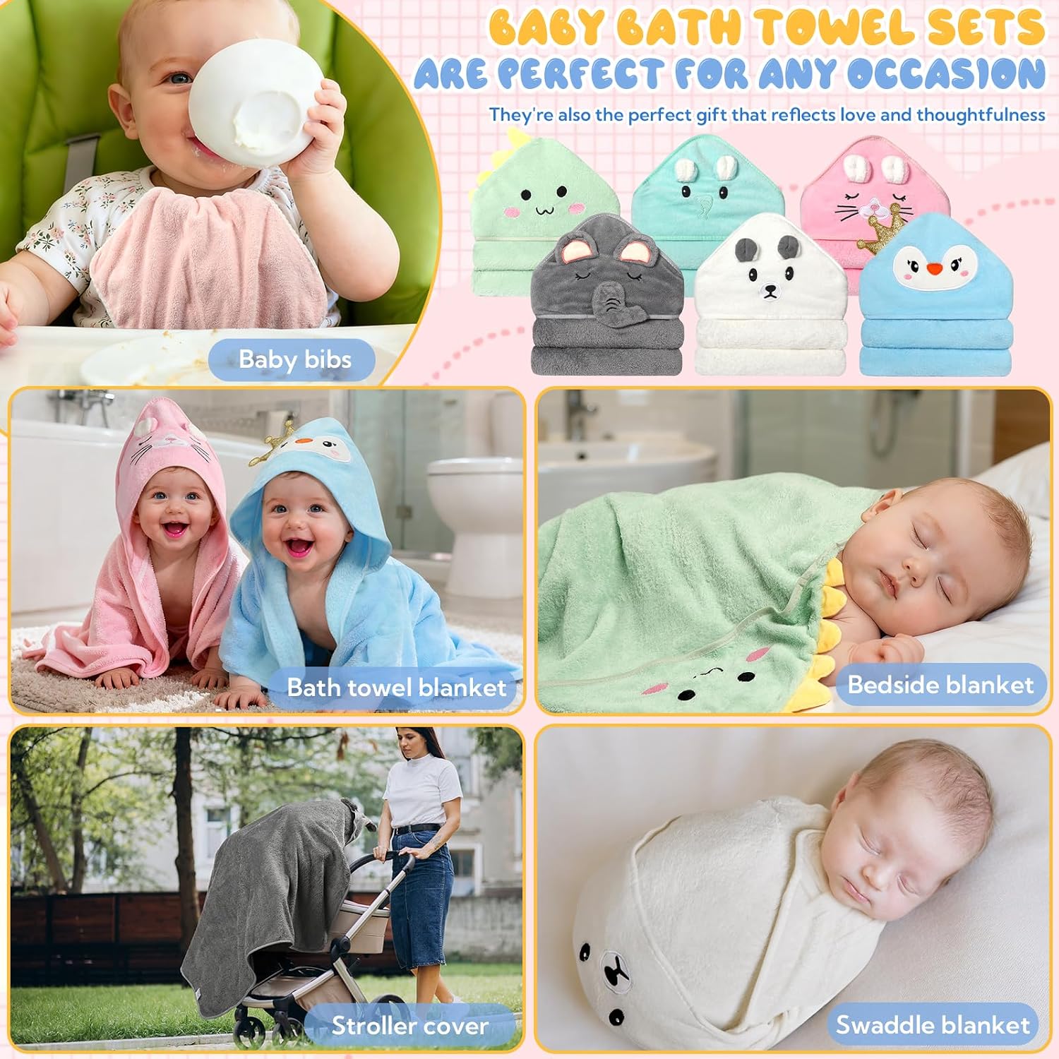 Thumbnail 6 de Baby Bath Towel Set, 15-Piece