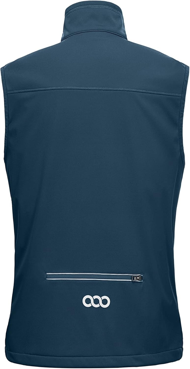 Detalle de 33,000ft Leichte Softshell-Weste für Herren – Wasserdicht, winddicht, atmungsaktiv