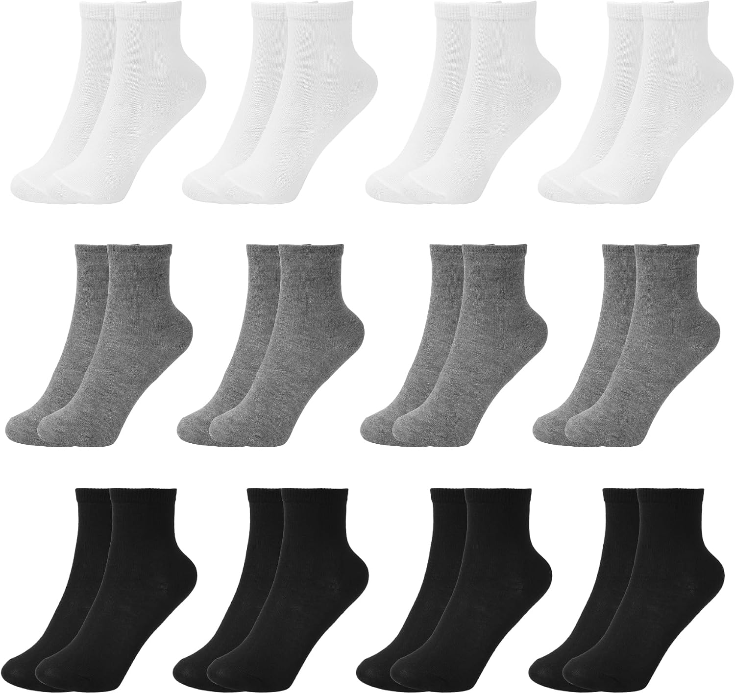 Detalle de Zzxlw Kids Sports Socks 12 Pairs