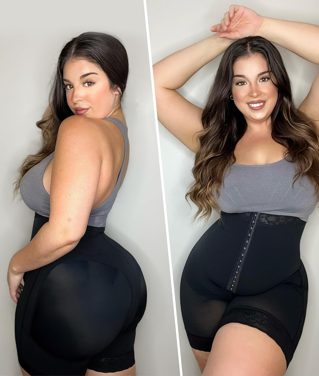 Thumbnail 5 de YIANNA Strapless Tummy Control Shapewear Shorts with Zipper Crotch