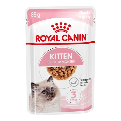 Detalle de Royal Canin Kitten Comida Húmeda 12 x 85 g: para gatitos en crecimiento