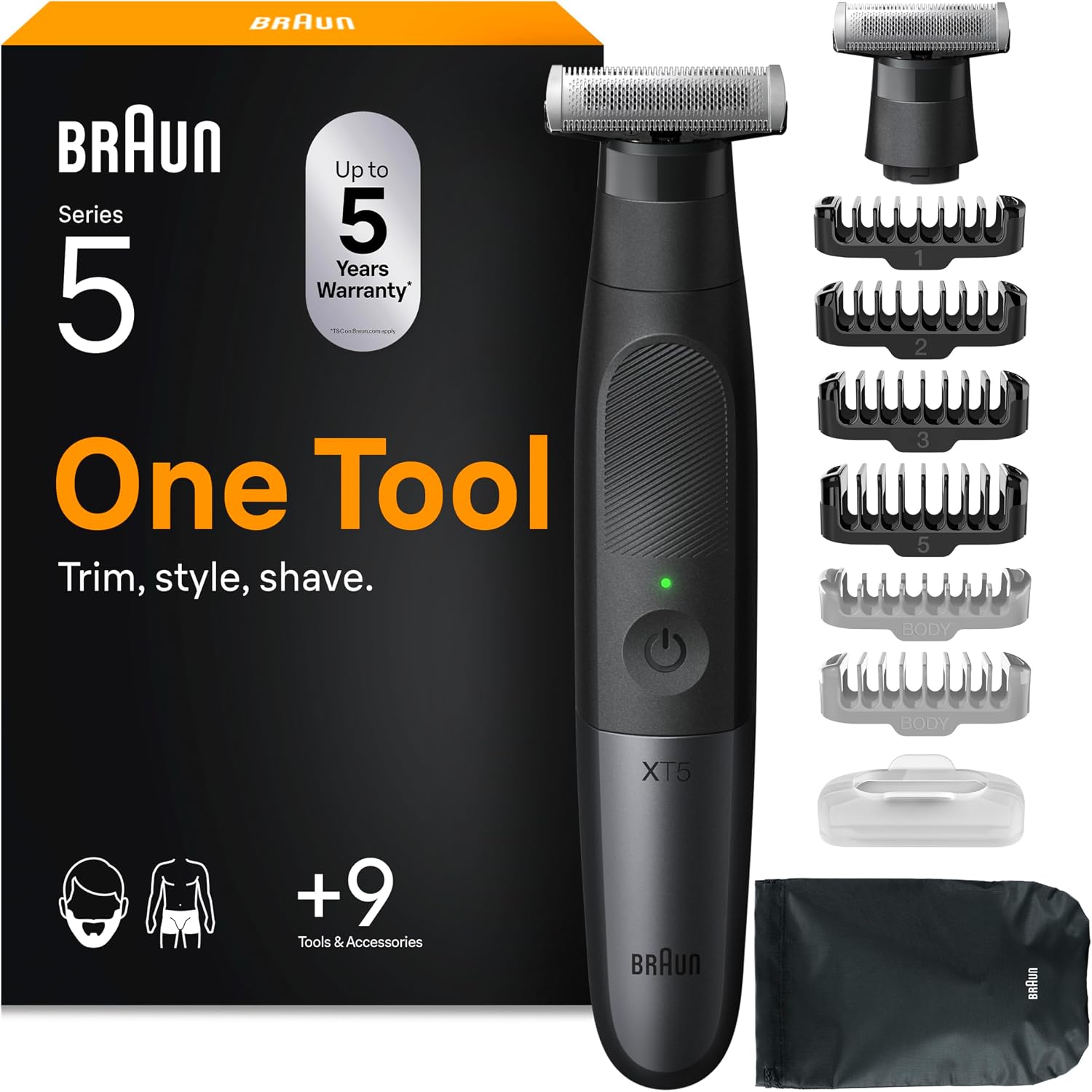 Detalle de Braun XT5270 tondeuse hybride 4D 450 mouvements